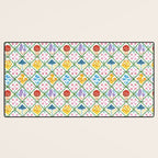 Decorative mushrooms pattern Desk Mat Gallery Image 3