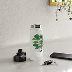 Cat and Plant 73: I got a Whale! Water Bottle Gallery Image 4