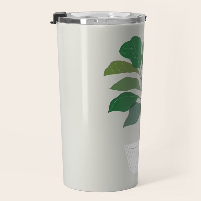 Cat and Plant 73: I got a Whale! Travel Mug Gallery Image 3