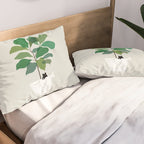 Cat and Plant 73: I got a Whale! Pillow Sham Gallery Image 2