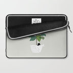Cat and Plant 73: I got a Whale! Laptop Sleeve Gallery Image 2