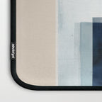 Soft Blue Forms II Laptop Sleeve Gallery Image 3