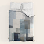 Soft Blue Forms II Comforter Gallery Image 6