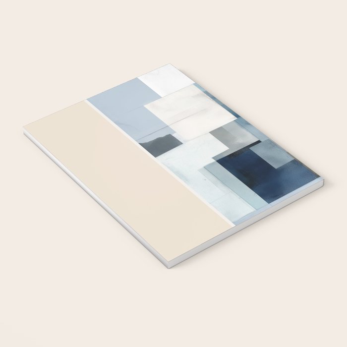 Soft Blue Forms II Notebook Gallery Image 3
