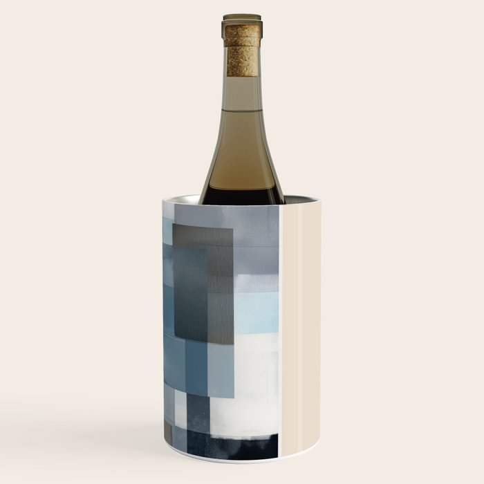 Soft Blue Forms II Wine Chiller Gallery Image 3