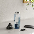 Soft Blue Forms II Water Bottle Gallery Image 4