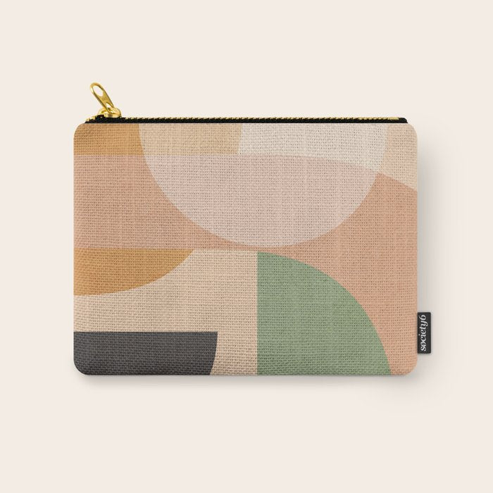 Abstract Art / Shapes 12 Carry All Pouch Gallery Image 1