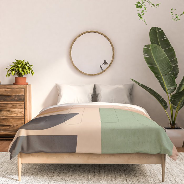 Abstract Art / Shapes 12 Comforter Gallery Image 3