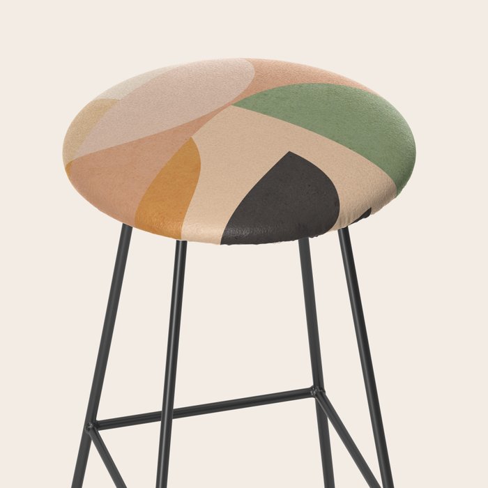 Abstract Art / Shapes 12 Stool Gallery Image 2