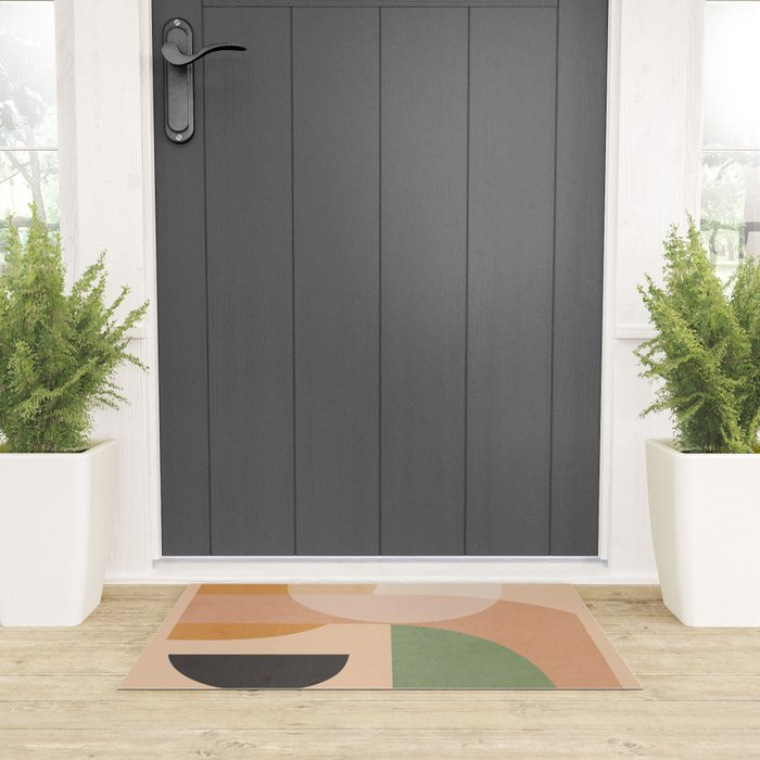 Abstract Art / Shapes 12 Welcome Mat Gallery Image 3