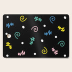 Memphis pattern 55 - 80s / 90s Retro Cutting Board Gallery Image 1