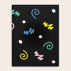Memphis pattern 55 - 80s / 90s Retro Notebook Gallery Image 4