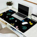 Memphis pattern 55 - 80s / 90s Retro Desk Mat Gallery Image 2