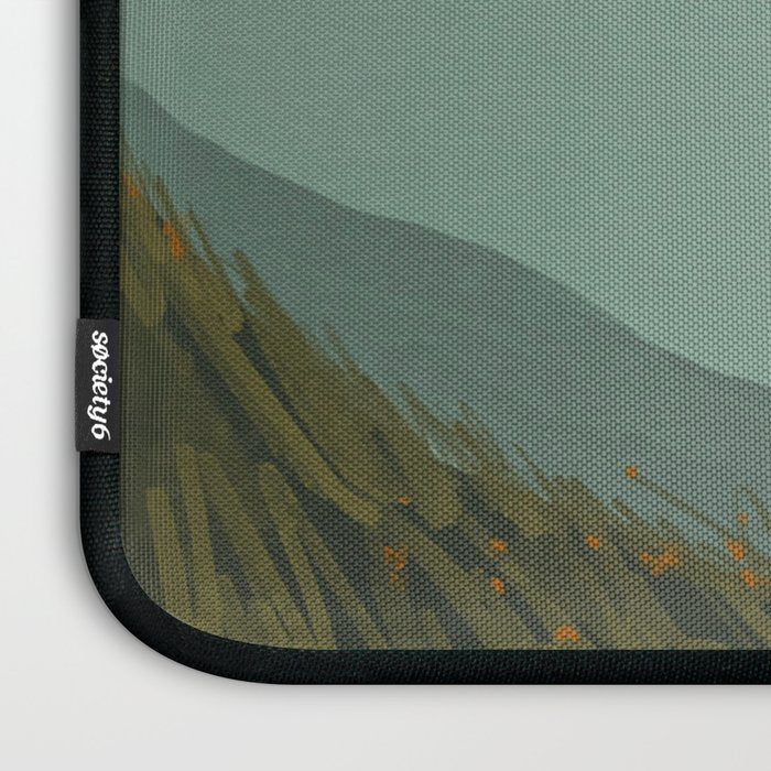 "Take Heart, Dear Traveller, Light Will Meet You In Wild Places." | Landscape Design Laptop Sleeve Gallery Image 3