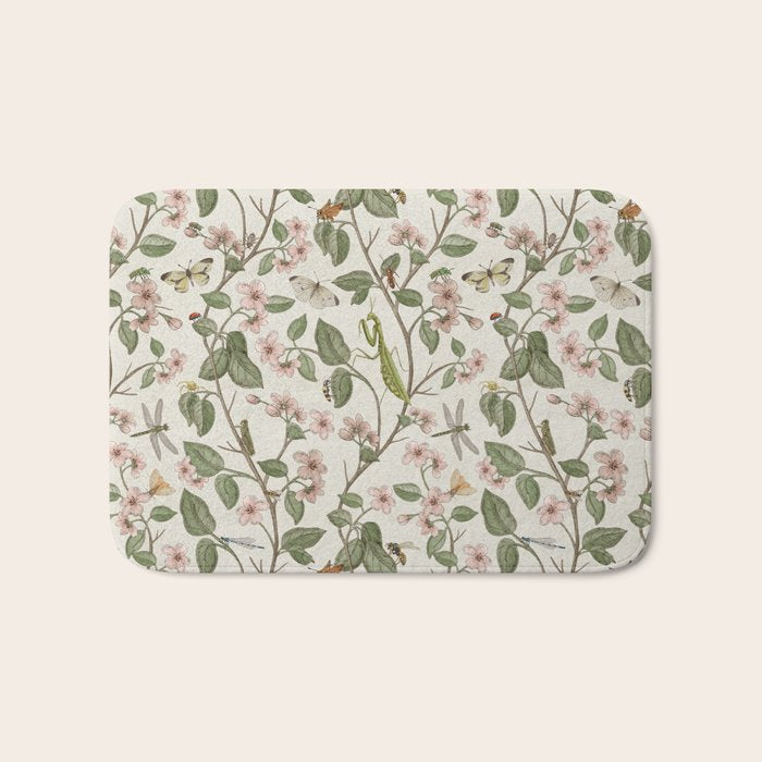 Insects of the Pacific Northwest Bath Mat Gallery Image 1