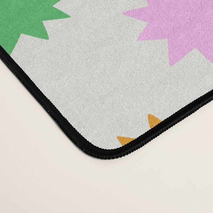 Colorful star shpe cartoon pattern Desk Mat Gallery Image 4
