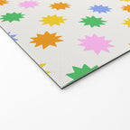 Colorful star shpe cartoon pattern Welcome Mat Gallery Image 2