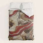 Liquid Marble Agate Glitter Glam #2 (Faux Glitter) #decor #art #society6 Comforter Gallery Image 6