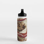 Liquid Marble Agate Glitter Glam #2 (Faux Glitter) #decor #art #society6 Water Bottle Gallery Image 3