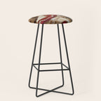 Liquid Marble Agate Glitter Glam #2 (Faux Glitter) #decor #art #society6 Stool Gallery Image 1