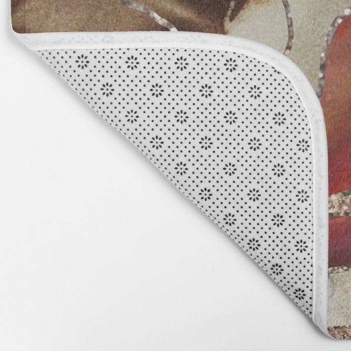 Liquid Marble Agate Glitter Glam #2 (Faux Glitter) #decor #art #society6 Bath Mat Gallery Image 2