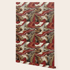 Liquid Marble Agate Glitter Glam #2 (Faux Glitter) #decor #art #society6 Wallpaper Gallery Image 2