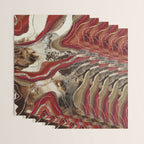 Liquid Marble Agate Glitter Glam #2 (Faux Glitter) #decor #art #society6 Wrapping Paper Gallery Image 3