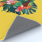 Aloha Hawaiian Llama in Yellow Rug Gallery Image 4