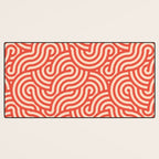 SWIRL Cayenne and Almond Desk Mat Gallery Image 3