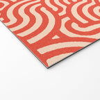 SWIRL Cayenne and Almond Welcome Mat Gallery Image 2