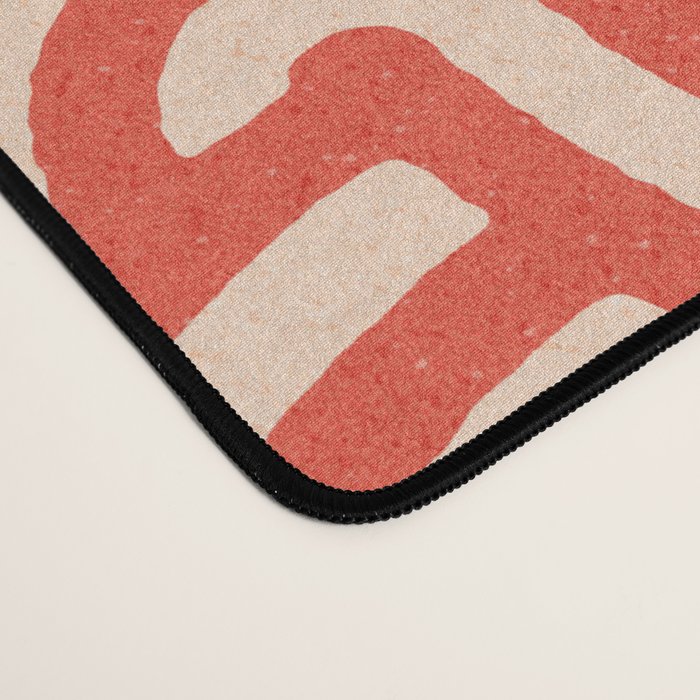 SWIRL Cayenne and Almond Desk Mat Gallery Image 4