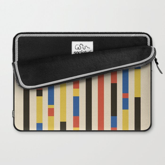 Bauhaus Dessau 1931 Modernist Minimal Homage Laptop Sleeve Gallery Image 2