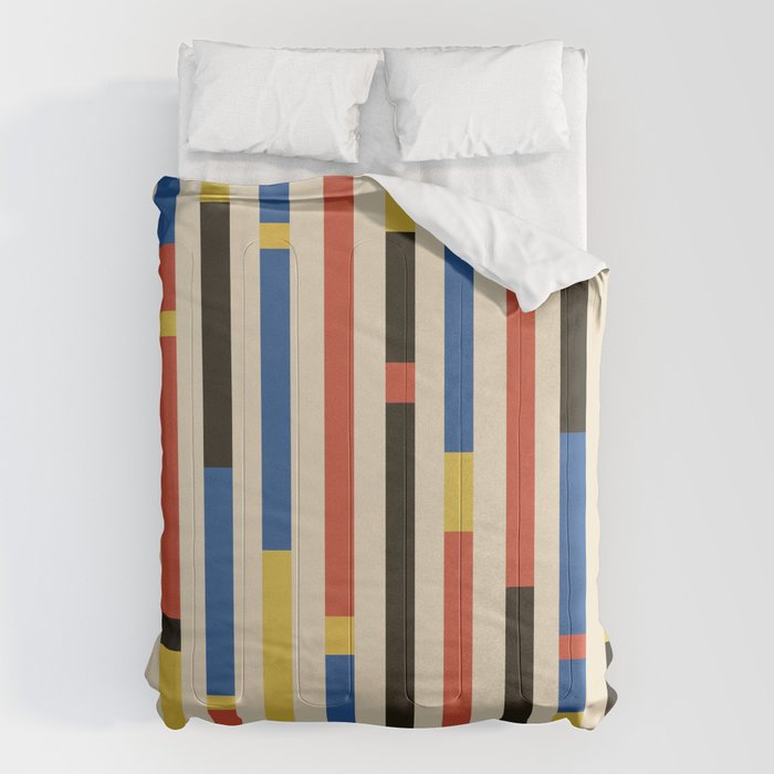 Bauhaus Dessau 1931 Modernist Minimal Homage Comforter Gallery Image 6