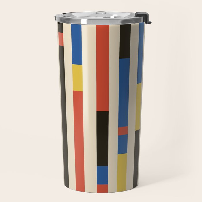 Bauhaus Dessau 1931 Modernist Minimal Homage Travel Mug Gallery Image 2