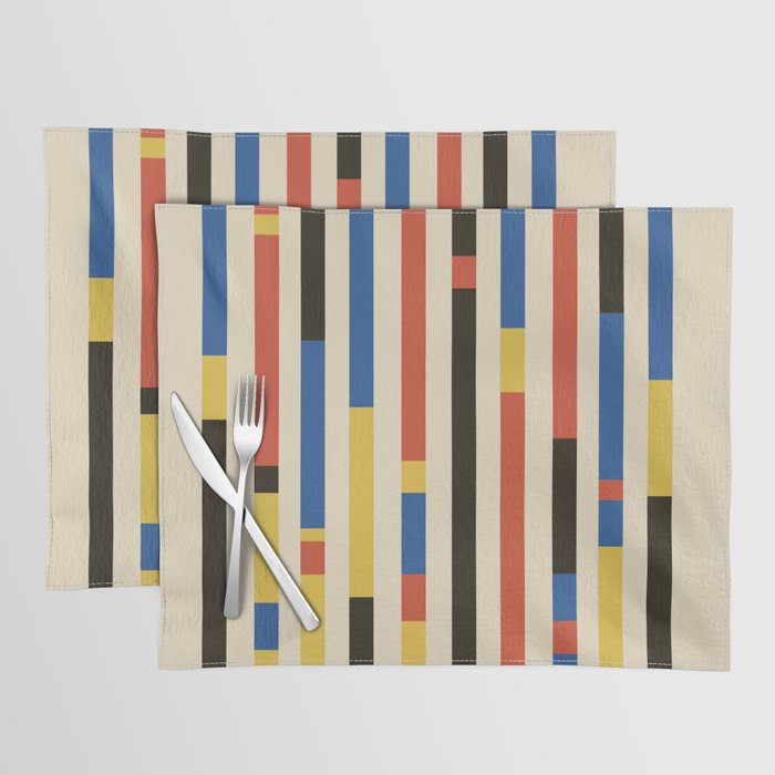 Bauhaus Dessau 1931 Modernist Minimal Homage Placemat Gallery Image 1