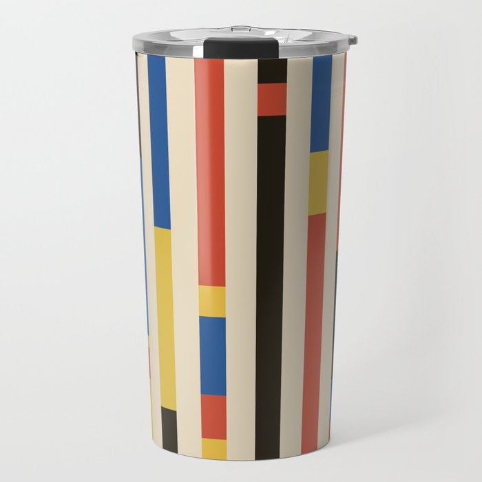 Bauhaus Dessau 1931 Modernist Minimal Homage Travel Mug Gallery Image 1
