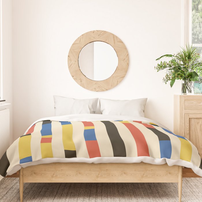 Bauhaus Dessau 1931 Modernist Minimal Homage Duvet Cover Gallery Image 3