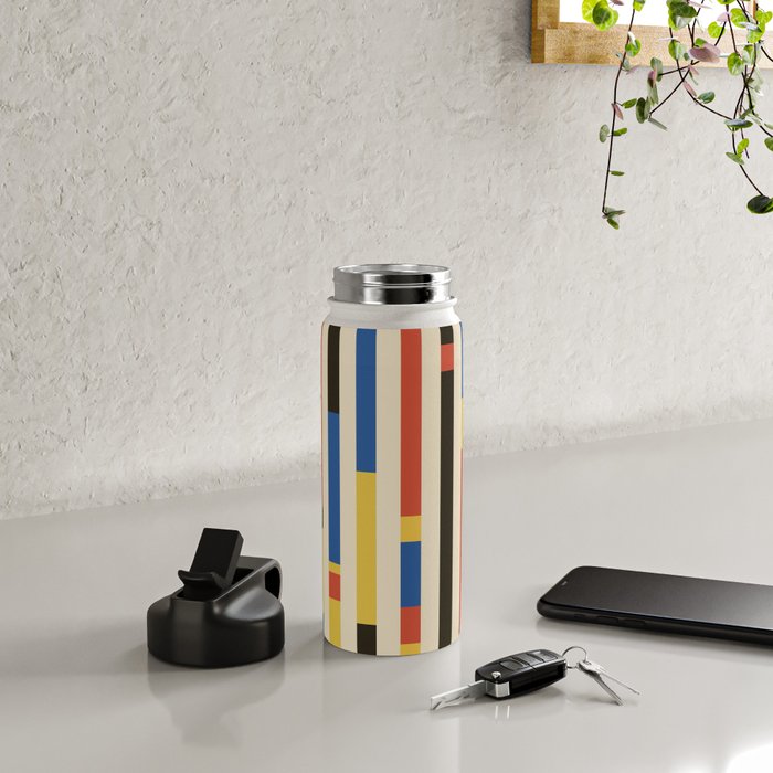 Bauhaus Dessau 1931 Modernist Minimal Homage Water Bottle Gallery Image 4