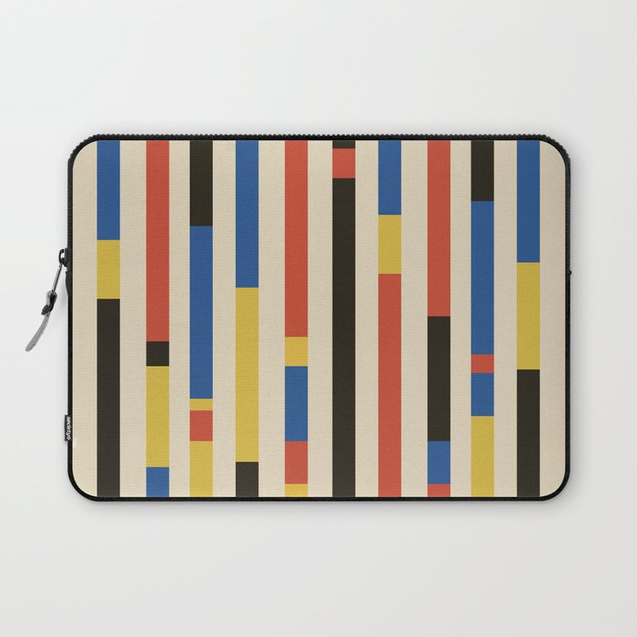 Bauhaus Dessau 1931 Modernist Minimal Homage Laptop Sleeve Gallery Image 1