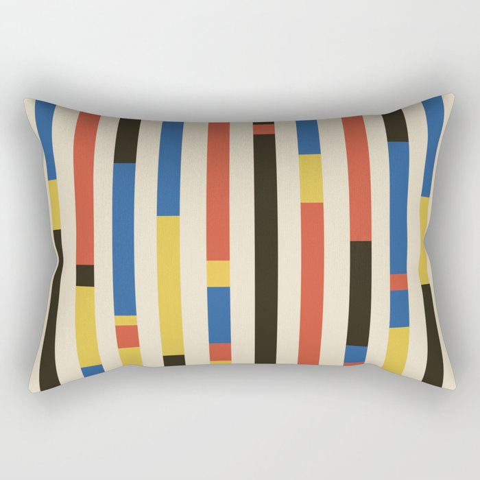 Bauhaus Dessau 1931 Modernist Minimal Homage Rectangular Pillow Gallery Image 2