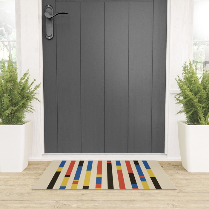 Bauhaus Dessau 1931 Modernist Minimal Homage Welcome Mat Gallery Image 3