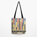 Bauhaus Dessau 1931 Modernist Minimal Homage Tote Bag Gallery Image 2