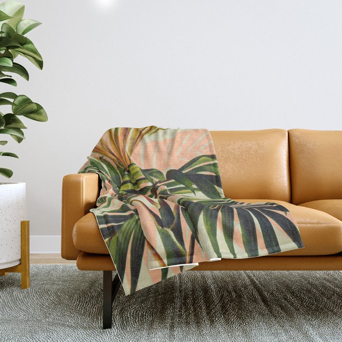 Botanical Collection 01-8 Throw Blanket Gallery Image 1