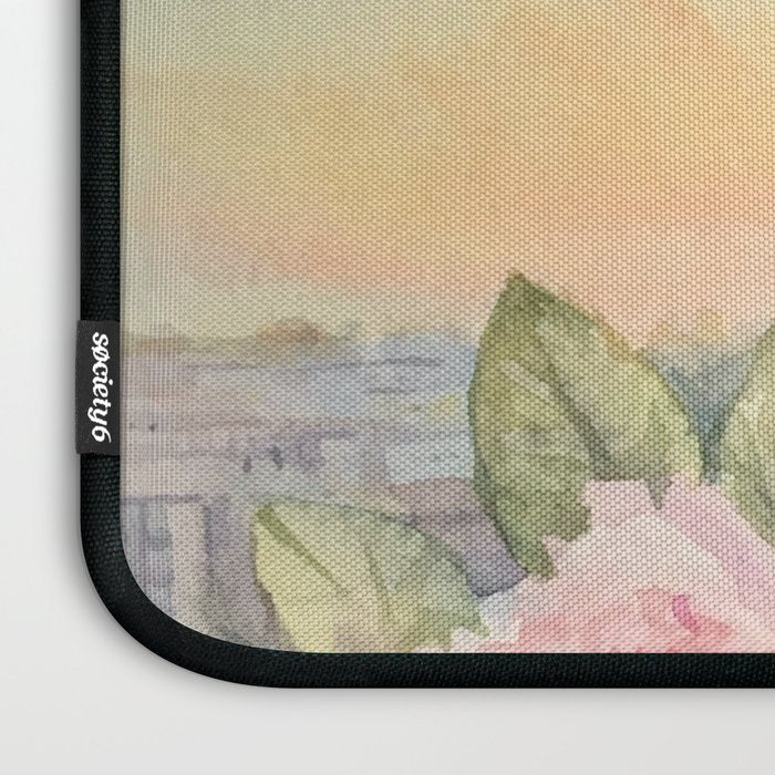 Parisian Peonies at Sunset Laptop Sleeve Gallery Image 3