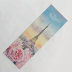 Parisian Peonies at Sunset Yoga Mat Gallery Image 1