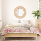Parisian Peonies at Sunset Duvet Cover Gallery Image 3