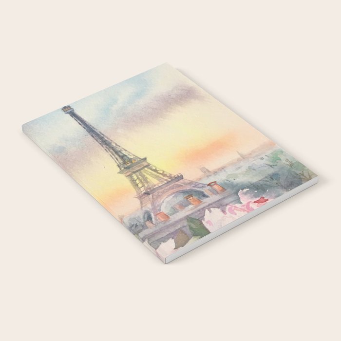 Parisian Peonies at Sunset Notebook Gallery Image 1