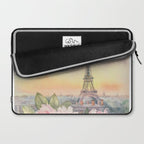 Parisian Peonies at Sunset Laptop Sleeve Gallery Image 2