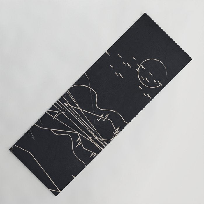 Minimalist Landscape 1 Yoga Mat Gallery Image 1