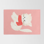Fluffy Kitten - Pink Rug Gallery Image 2